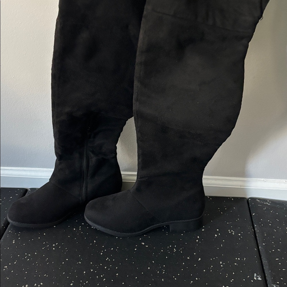 Black Over the Knee Boots